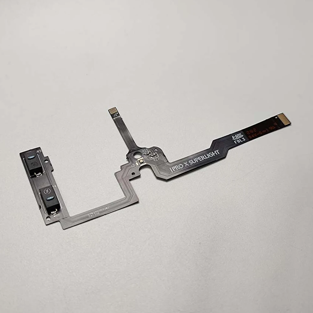 Kabel Fleksibel Papan Sirkuit Tombol Sakelar Mouse untuk Logitech G Pro X Suku Cadang Perbaikan Kabel Motherboard Tombol Samping Mouse Superlight