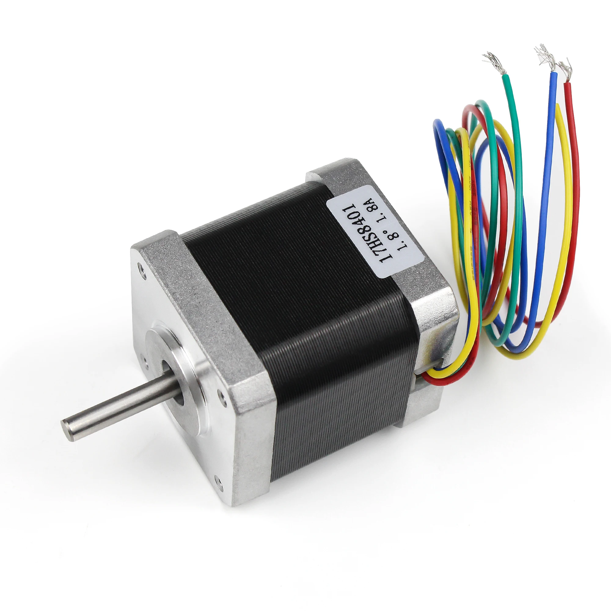 【EU】5pcs 17HS8401 5mm Single Shaft Nema17 42 Stepper Motor 48mm 1.8A 78oz-in/48Ncm For 3D Printer CNC Machine