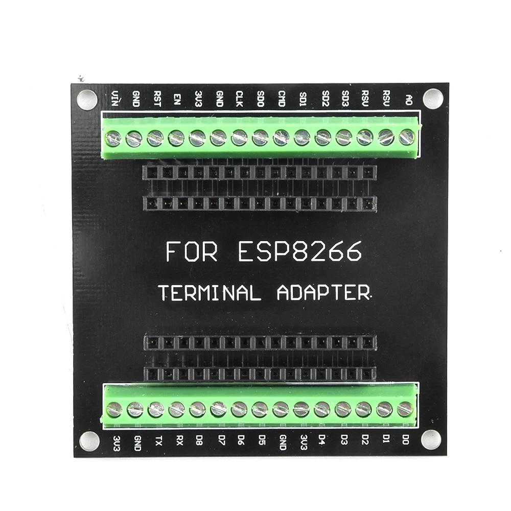 Placa de fuga esp8266 gpio 1 em 2 para esp8266 ESP-12E nodemcu placa desenvolvimento compatível com placa de expansão gpio