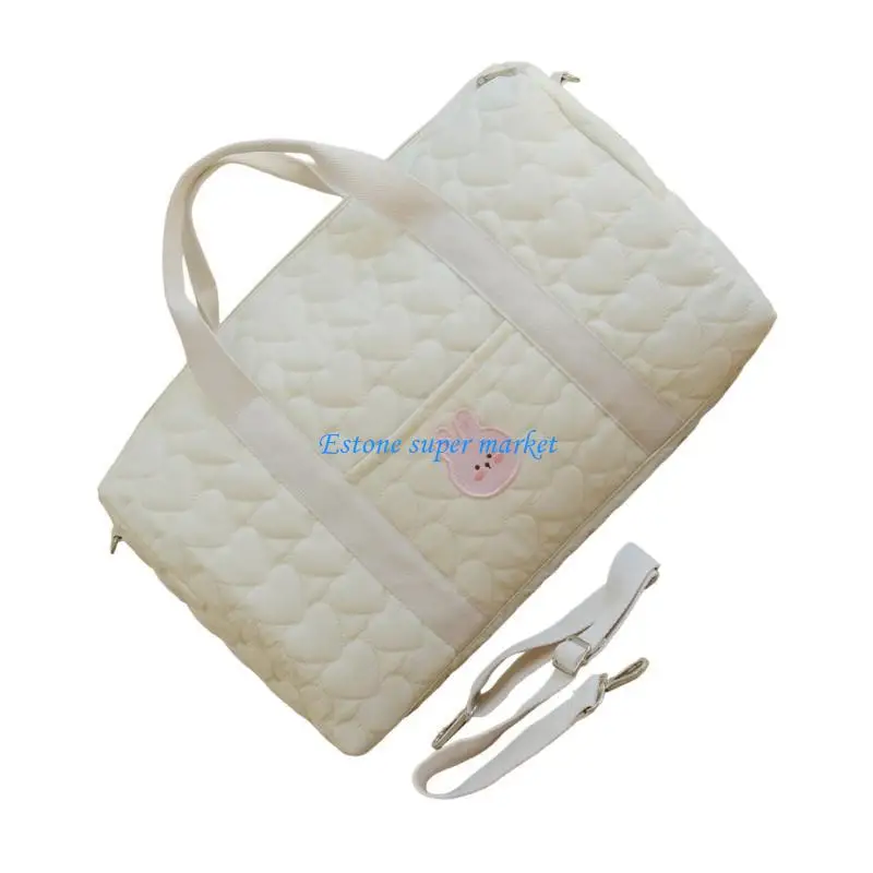 090B Multifunctional Baby Wipes Storage Bag Case Embroidered Handbag Crossbody Bag