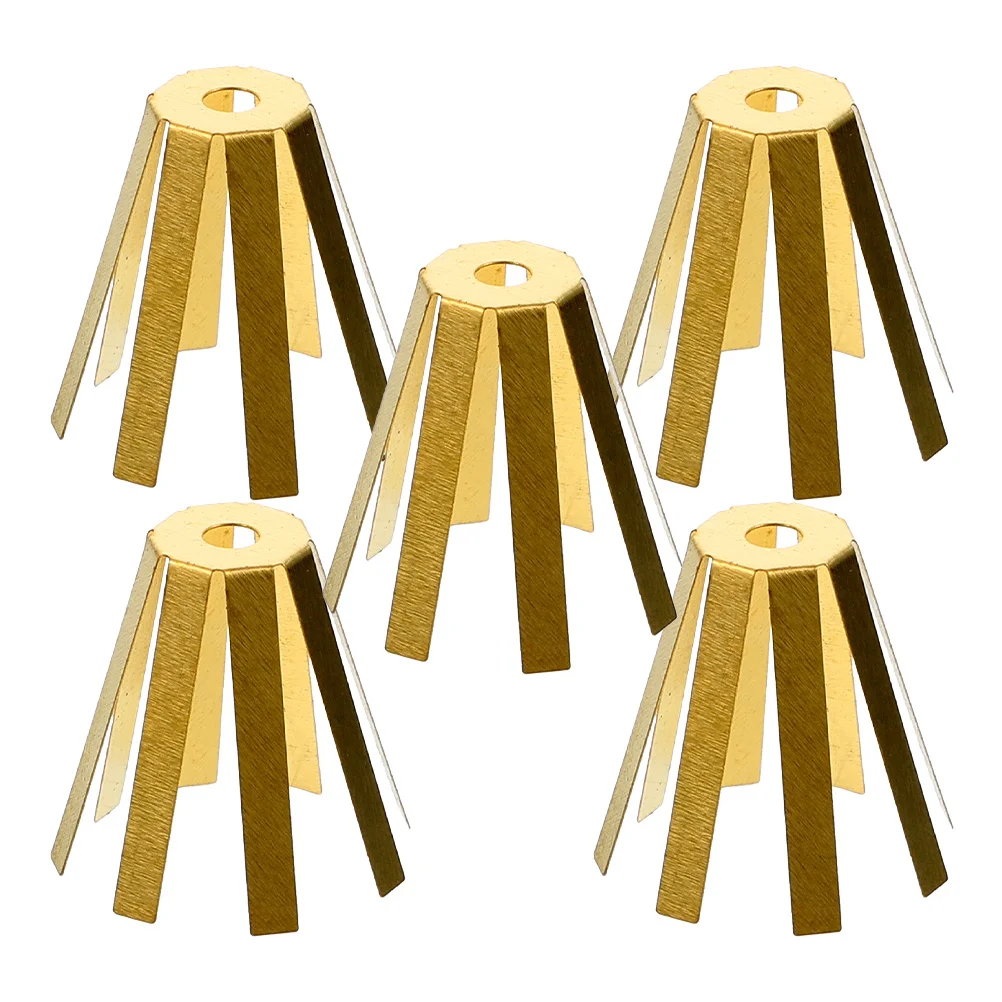 5Pcs Universal Brass Golf Shaft Shims Octopus Design Spacer for Stable Tools and Supplies Shaft Adapter Shims