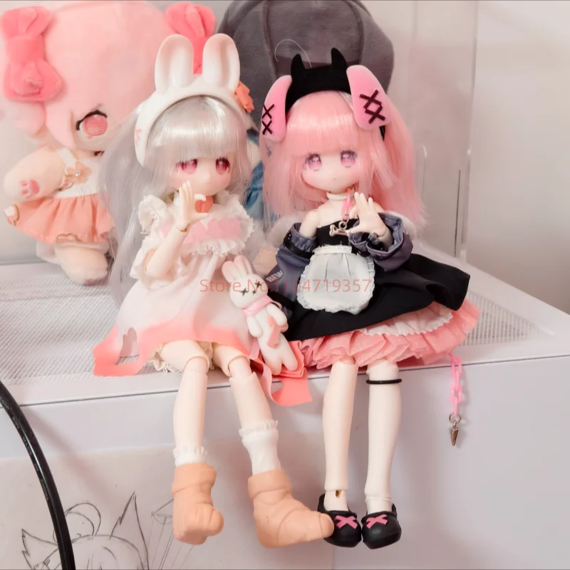 

Inedible Dolls Blind Box Lovely Kwaidan 1/8 Scale Hair Transplant Bjd Figurin Cute Spooky Rabbit Themed Doll For Collectors