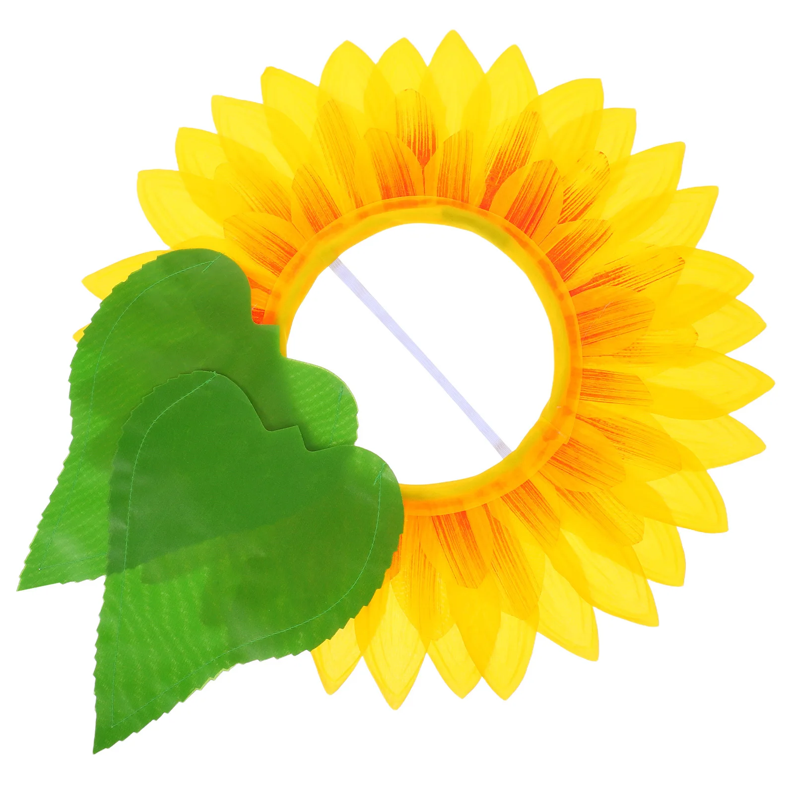 

1Set Sunflower Headgear Kid Cosplay Costume Colorful Gloves Fun Party Dress Up Funny Headwear Performance Props