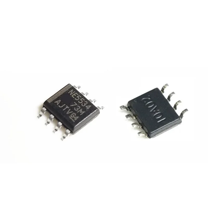 10PCS NE5534 NE5534A NE5534DR NE5534ADR operational amplifier chip SMD SOP-8