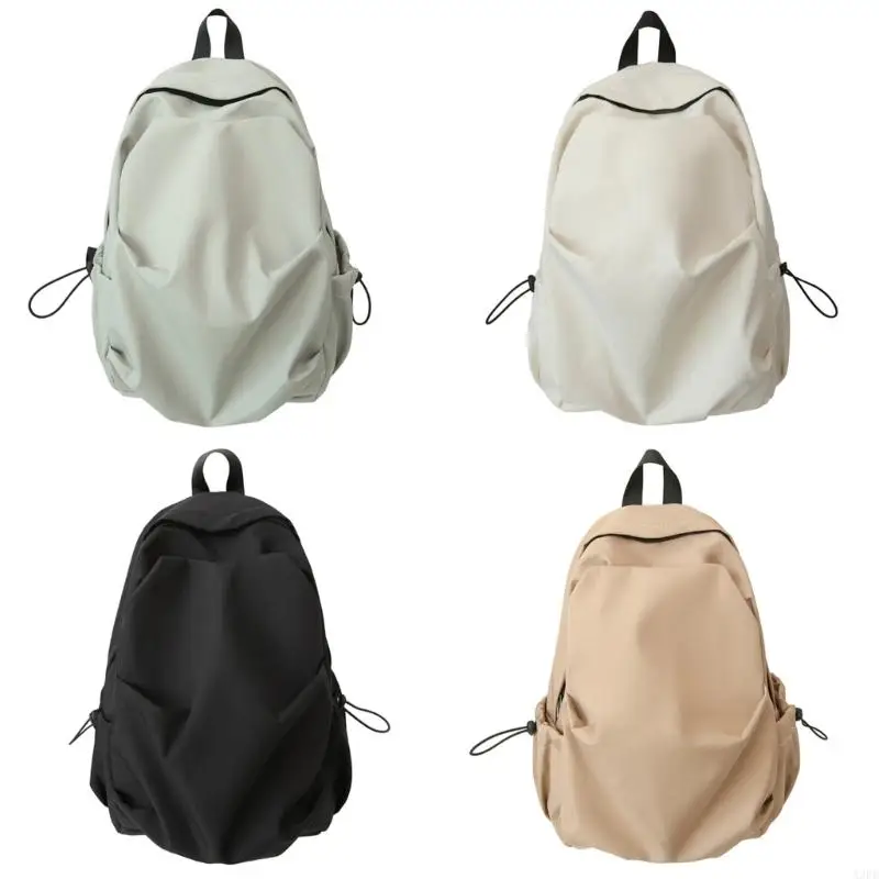 

Nylon School Bag Laptop Backpack For College Students And Gym Enthusiasts Simple Book Bags Large Capacity Rucksacks