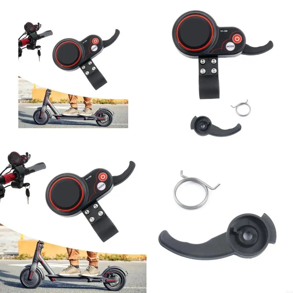 

Рукоятка дроссельной заслонки для электрических скутеров с современным дисплеем на приборной панели для точной регулировки и