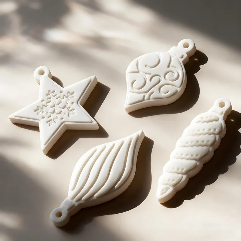 Snowflake Pentagram Silicone Mold DIY Conch Starfish Pendant Keychain Earrings Epoxy Resin Molds Ocean Series Jewellery Making