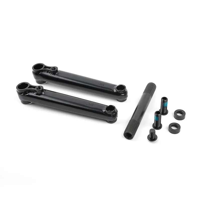 BMX Crankarm BMX Fahrradkurbelgarnitur 48T*19mm*170mm CRMO Fahrradkurbel 14mm Mid BB/Euro BB/Spanisch BB/Amerikanische BB BMX Teile – Detail 6