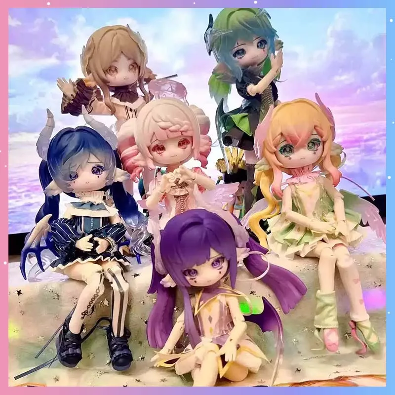 

Luluya Symphonic Poems Series Blind Box 1/8 BJD Joint Movable Model Doll Articulated Action Figure Kawaii Toy Decoration Gift