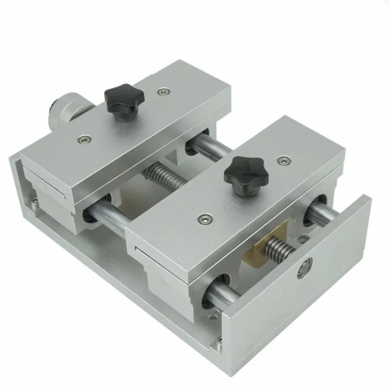 For Tin foil fixture Thin paper cutting fixture Gold cutting fixture Horizontal drawing translation stage