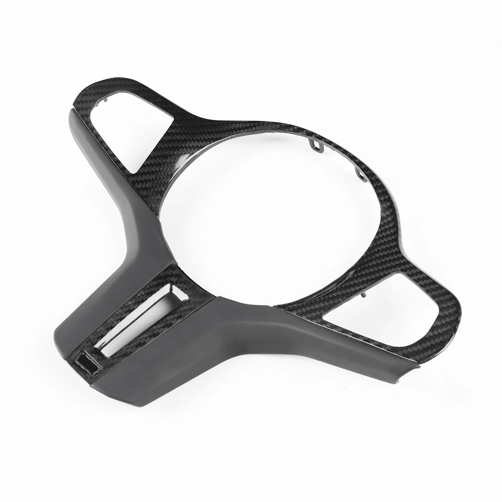 

For BMW 1 2 3 4 5 6 7 8 series m3 m4 m5 x3 x4 x5 x6 x3m x4m ID6 ID7 steering wheel carbon fiber button frame