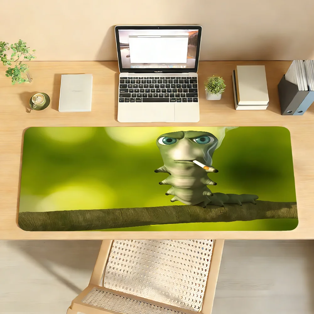 fun caterpillar fun animal Mouse Pad For Office Gaming And Keyboards Non-Slip Large Waterproof