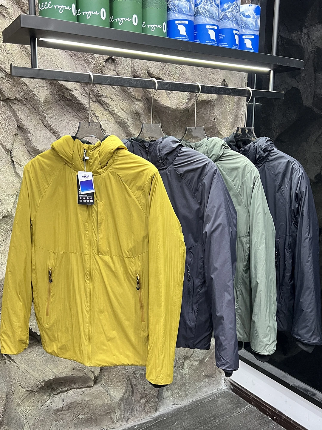 Cappotto casual con cappuccio lungo Sve da uomo leggero antivento impermeabile in cotone caldo Jaet Youth Faion Stand Fit