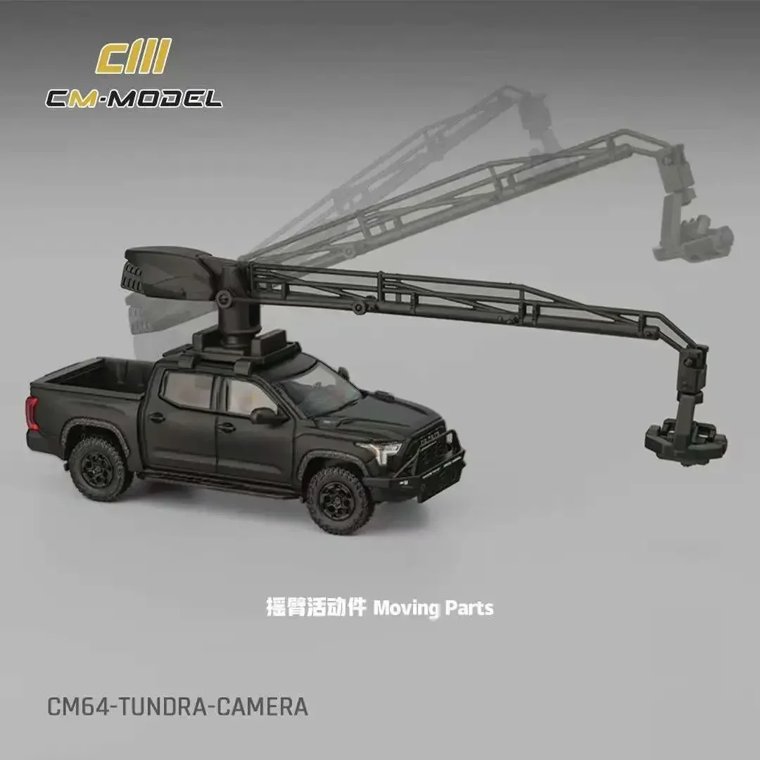 

PreSale CM 1:64 Tundra MK3 XK70 Pickup Camera Black Diecast Diorama Car Model Toys