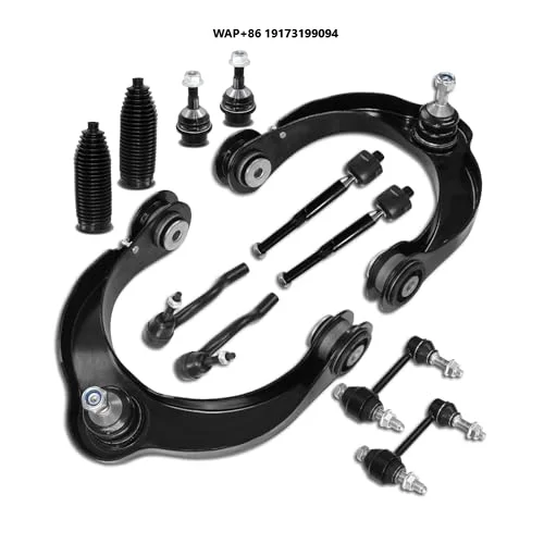 

12pcs Front Upper Control Arm with Ball Joint Sway Bar Link Tie Rod for-Jeep Grand Cherokee Dodge-Durango 4WD