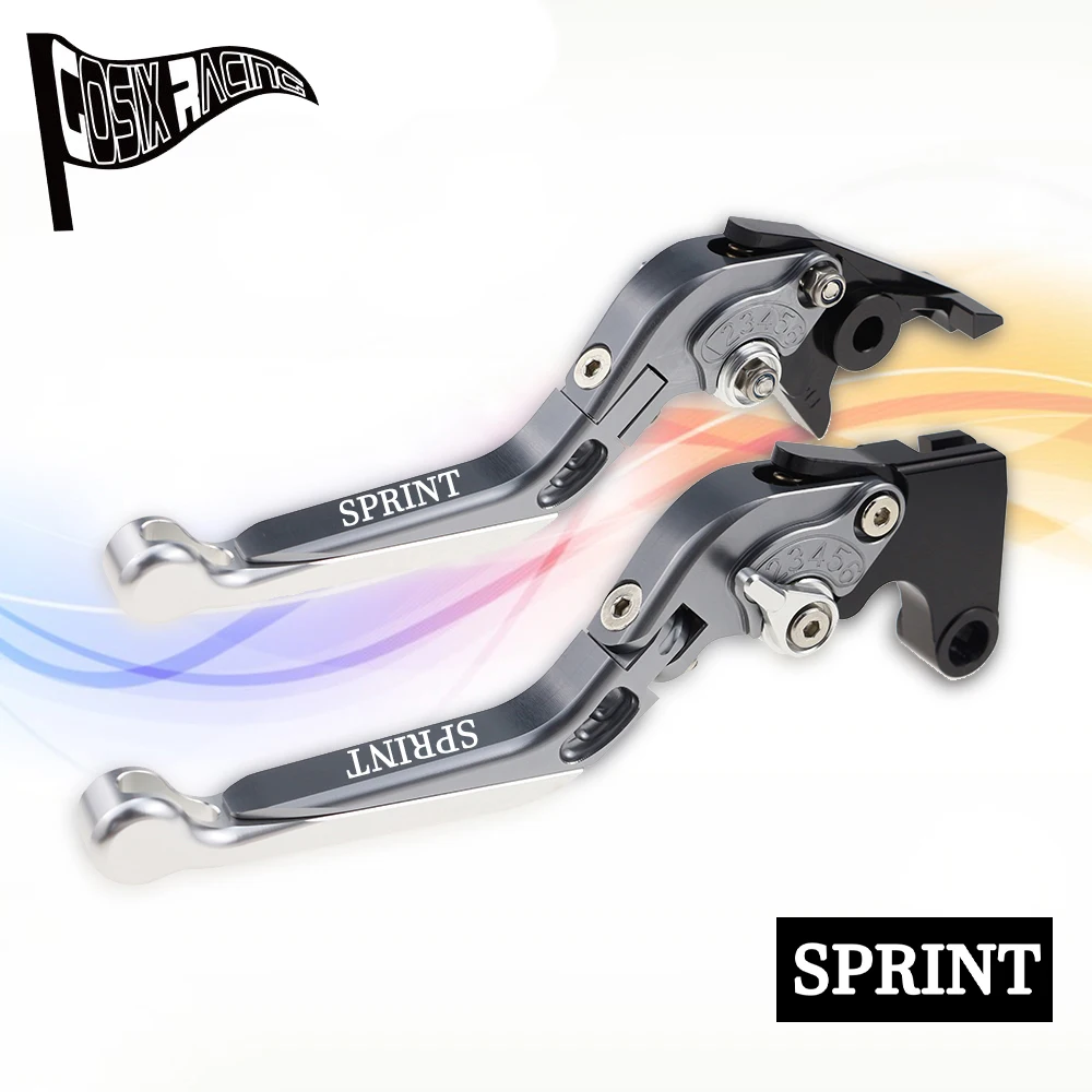 Fit For SPRINT ST 97-03 SPRINT RS 99-03 Motorcycle CNC Accessories Folding Extendable Brake Clutch Levers Adjustable Handle Set