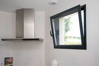 Heat Insulation Casement Windows High Quality Modern Home Custom Wholesale Aluminium Metal Frame Double Glazed Awning Window