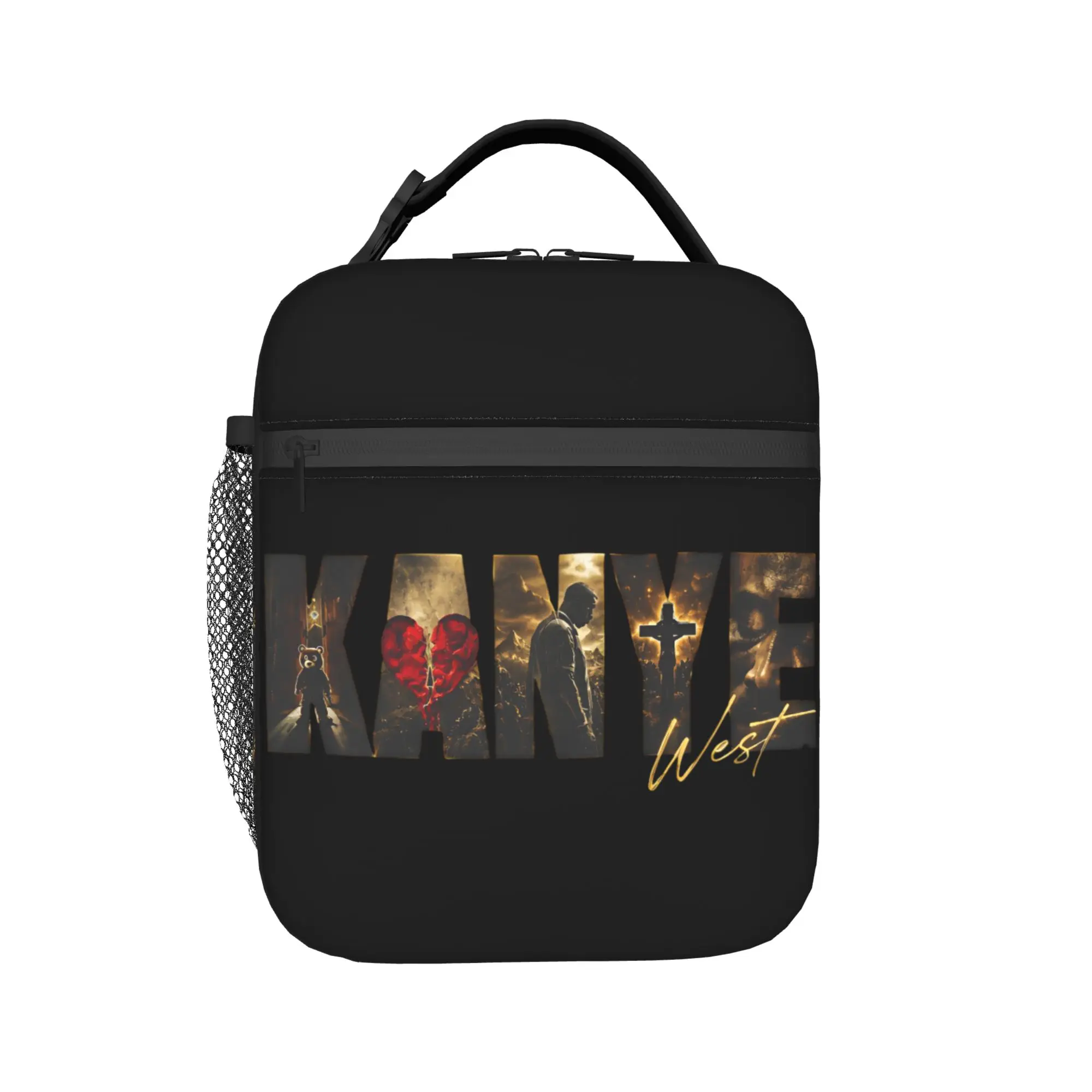 Insulated Lunch Bags Kanye West Live At Gelredome 2026 Accessories  Lunch Food Box Ins Style Thermal Cooler Bento Box For School