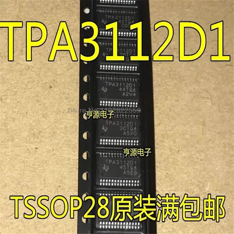 1-10PCS TPA3112D1PWPR TPA3112D1 TSSOP-28 Em Estoque