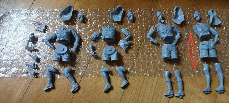 Buyer photo of this resin kit