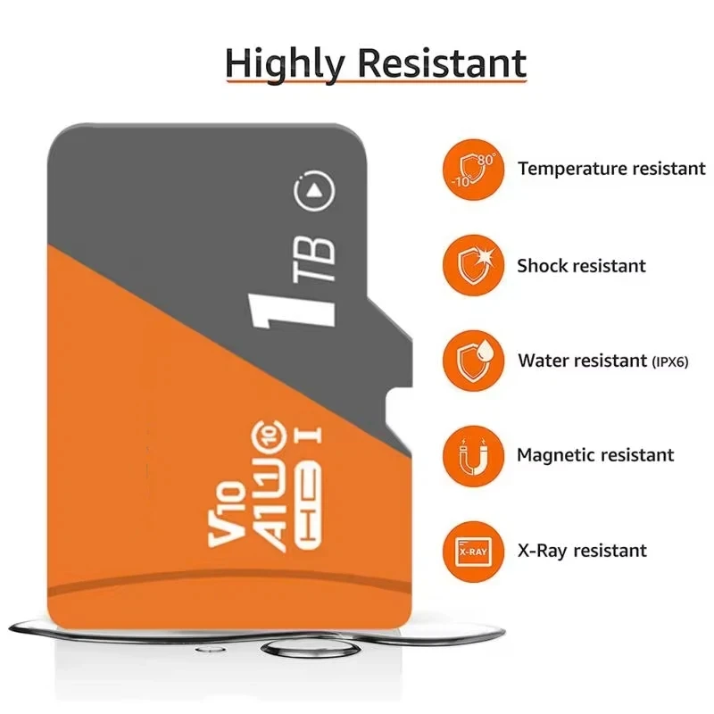 Original 2TB High Speed TF/SD Card Memory Card TF SD Ultra Fast Read Write 1TB Mini Memory Card Class 10 For Camera/Phone