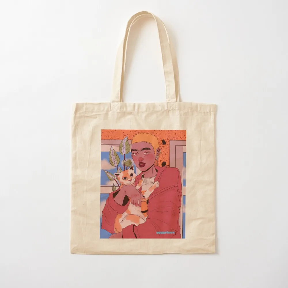 Dykes with Cats Tote Bag tote bags cloth bags Women's shopper bag cloth bag woman free delivery bags