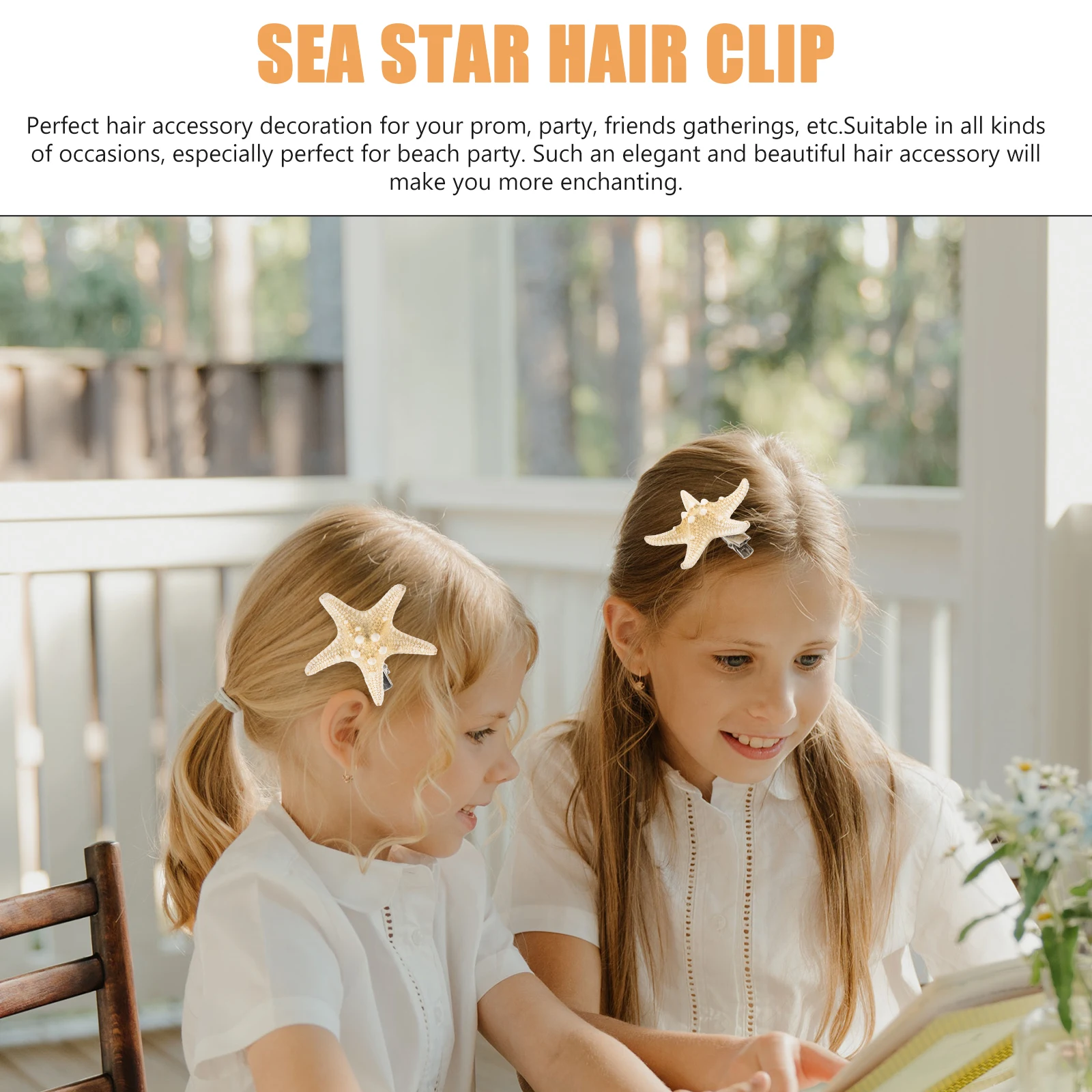 

4 шт. заколка для волос ручной работы, эстетические зажимы, украшают характерным милым морем