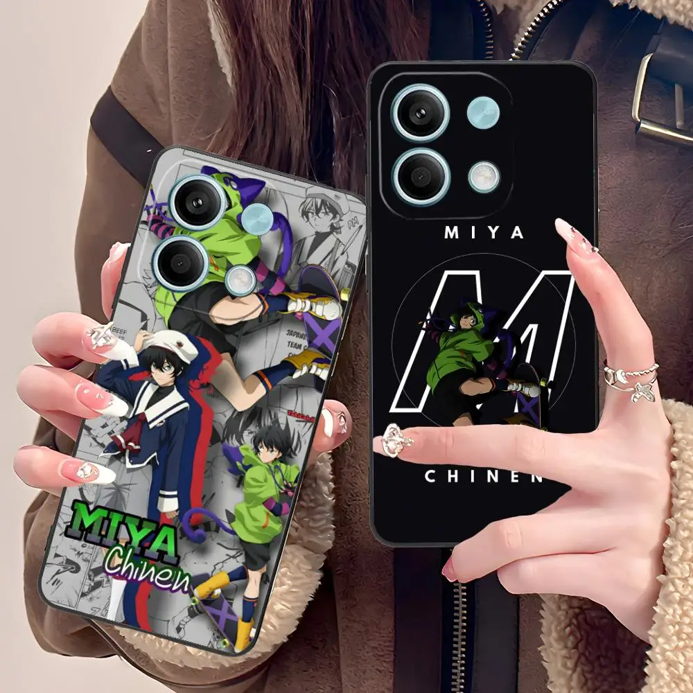 

Чехол для телефона SK8 Infinity Miya Chinen для POCO M6 M5 M4 M3 X7 X6 X5 X4 X3 F6 F5 F4 Pro GT 5G с цветной печатью, роскошный смартфон