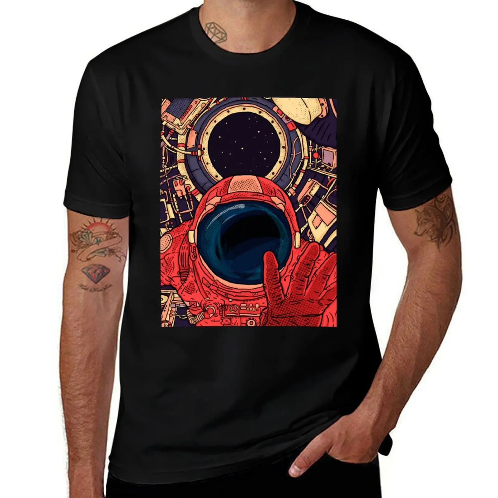 

graphic t shirt man Intergalactic man shirt graphic T-Shirt man t tshirt