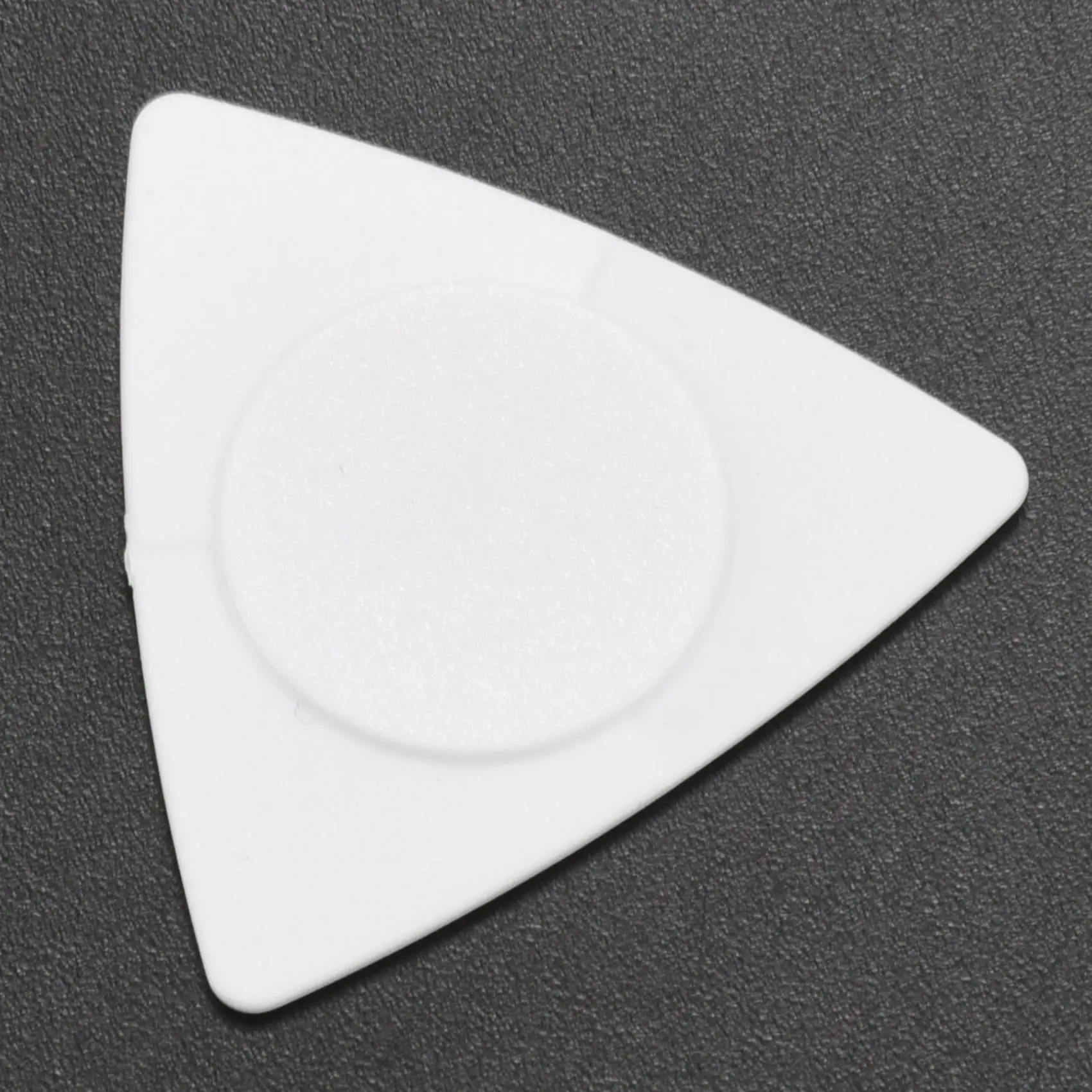 Flanger 10pcs Triangle-Guitar picks 1.0 0.75 0.5 mm Thickness in PC + ABS Material Antislip Style Picks White HOT