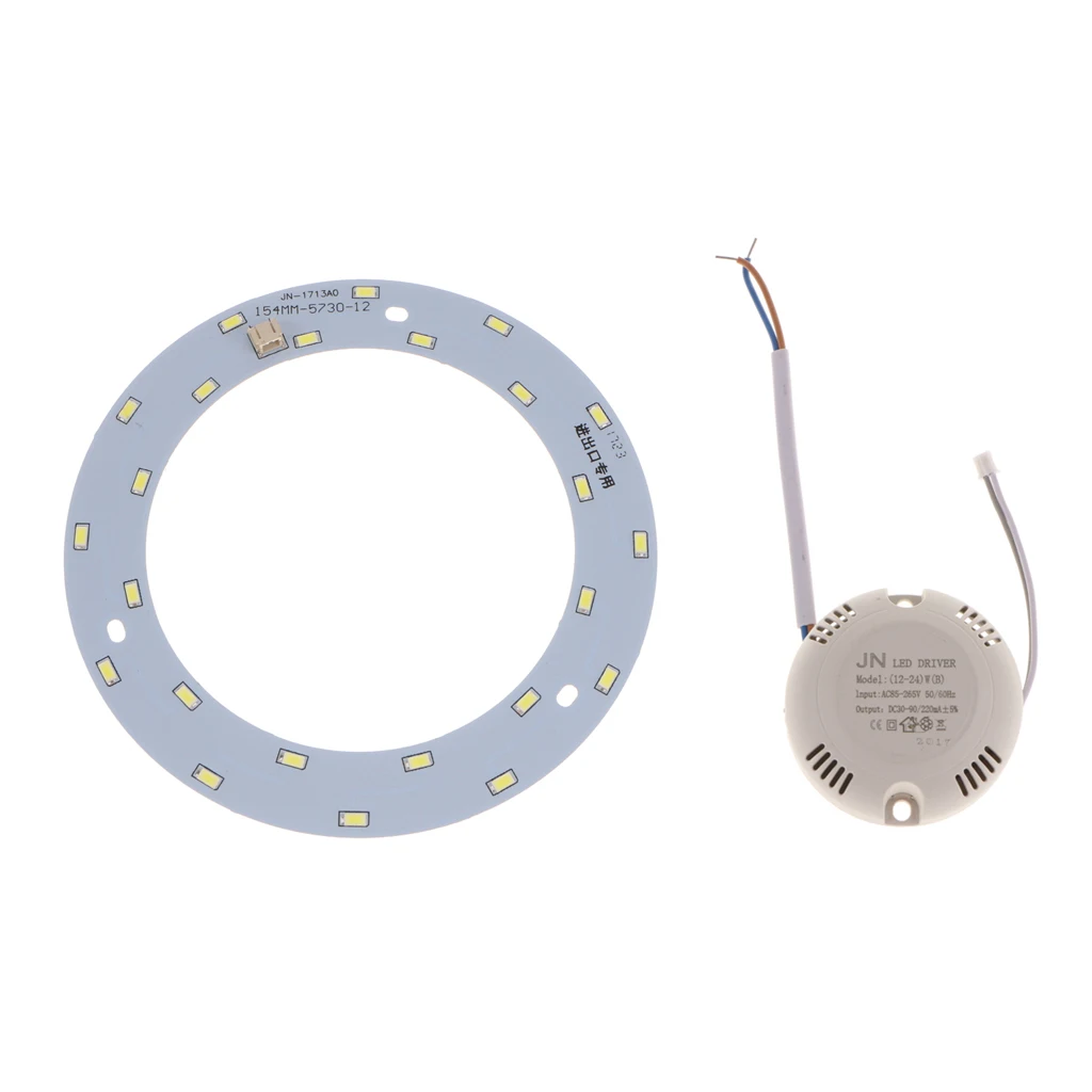 LED Ceiling Lamp Module White SMD Replacement Light for Bedroom Garage Staircase Warehouse Corridor