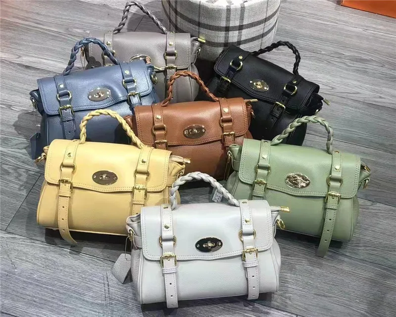 Genuine Leather Brand Women Tote Handbag Vintage Fashion Exquisite Design Shoulder Bag Commute Outdoor Ladies Crossbody Bags