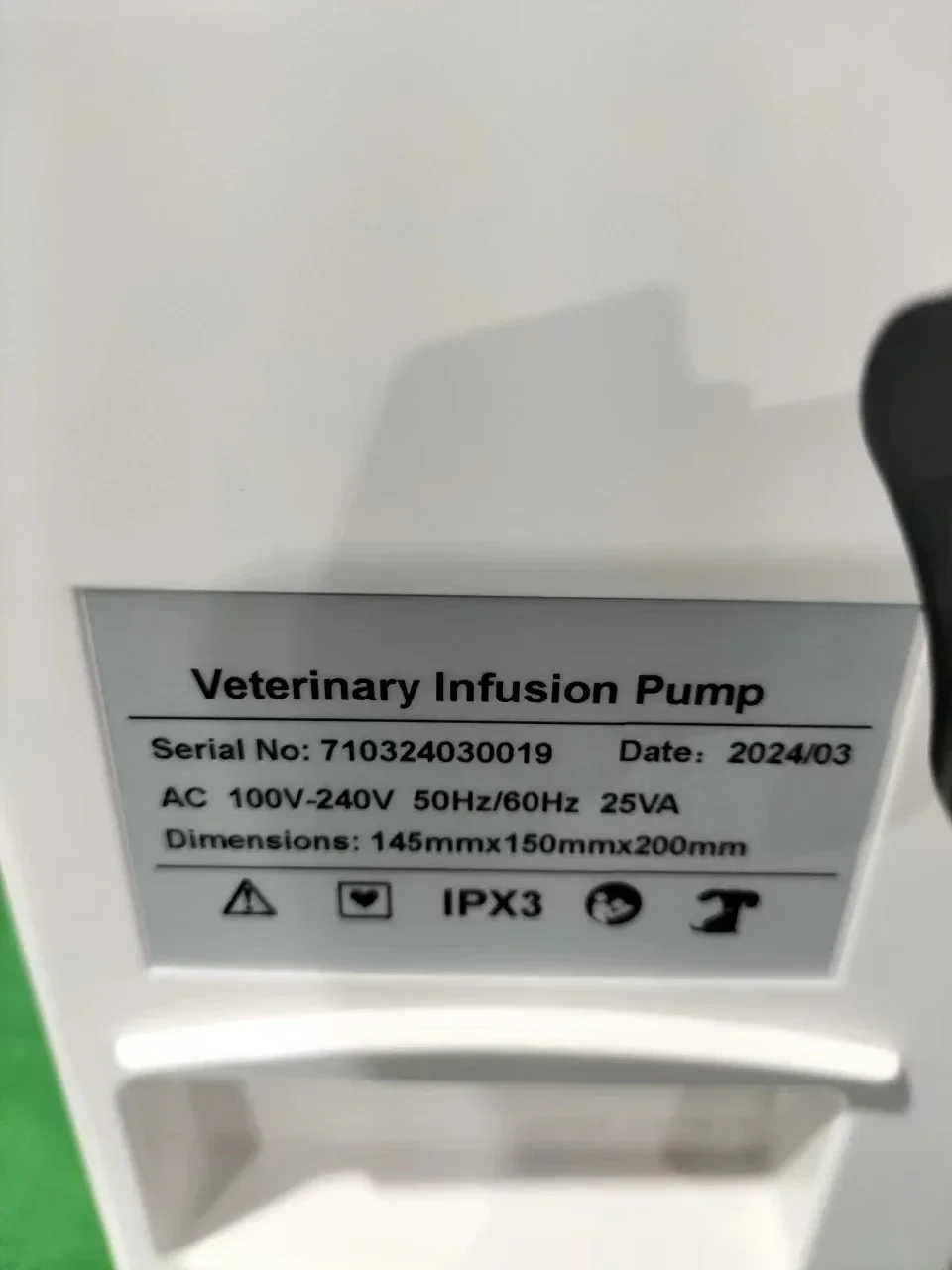 المعدات الطبية البيطرية مضخة مستشفى قناة واحدة لمستشفى الحيوانات الأليفة #4
