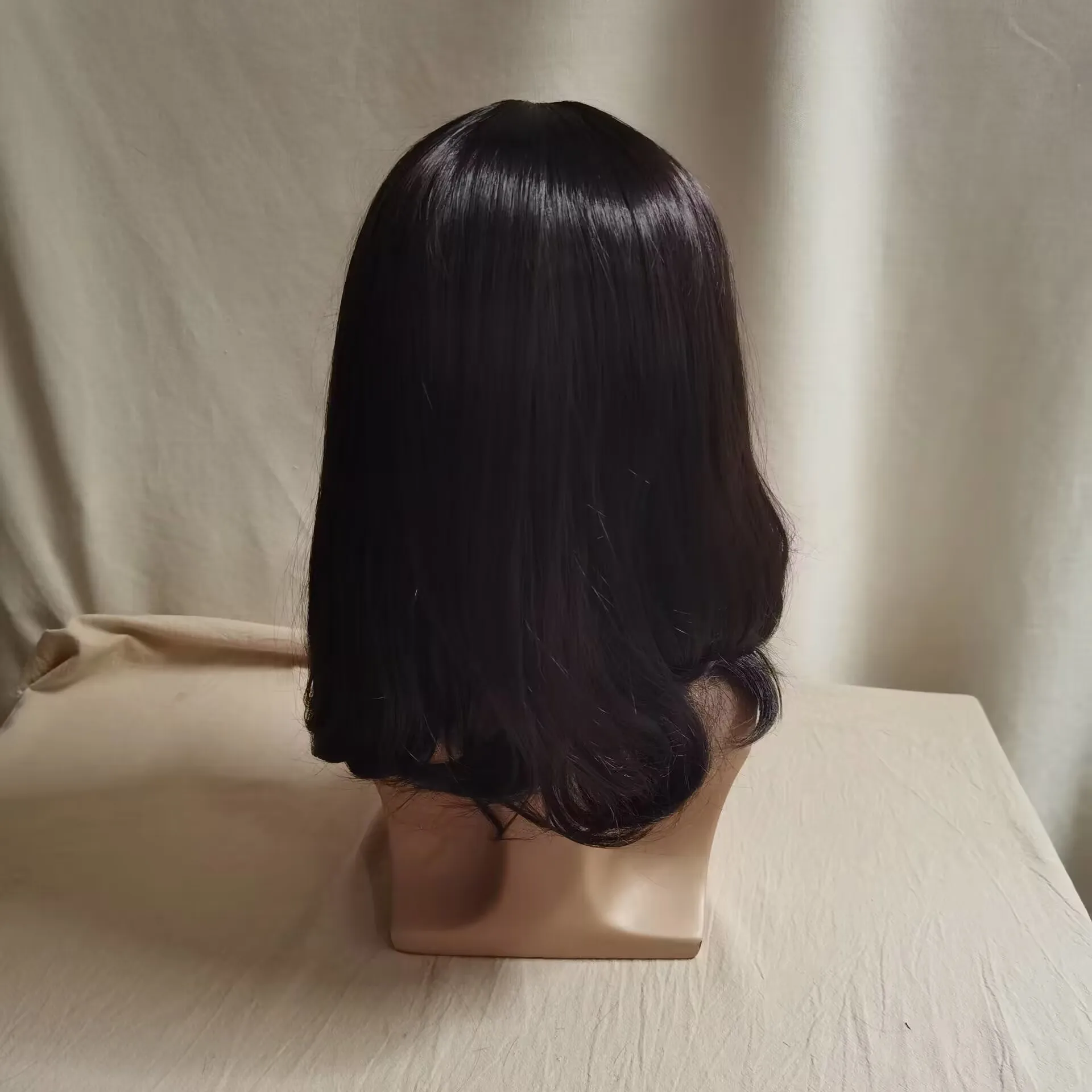 Pelucas cortas John Wick para hombre, fibra resistente al calor para fiesta de Cosplay diaria, película de ficción clásica