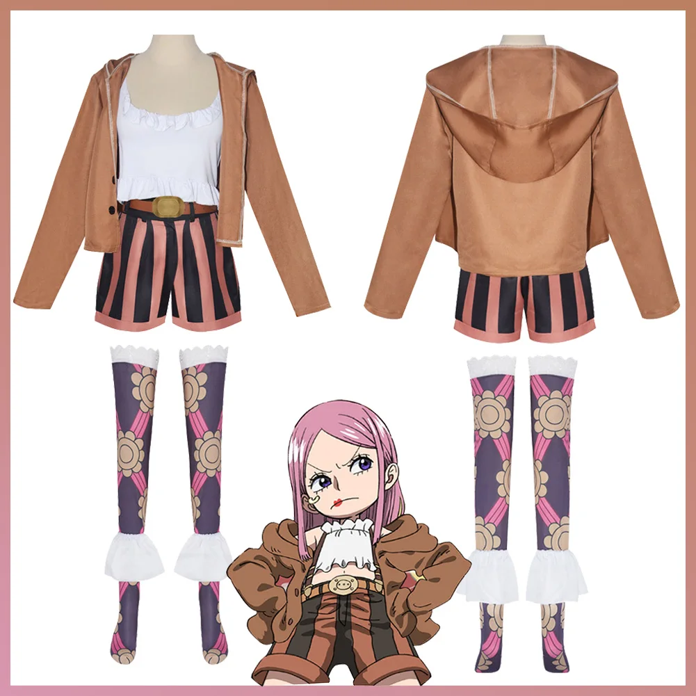 Anime Pirate Costume Disguise Bonney Cosplay Fantasy Summer Outfits Adult Women Roleplay Fantasia Suits Female Halloween