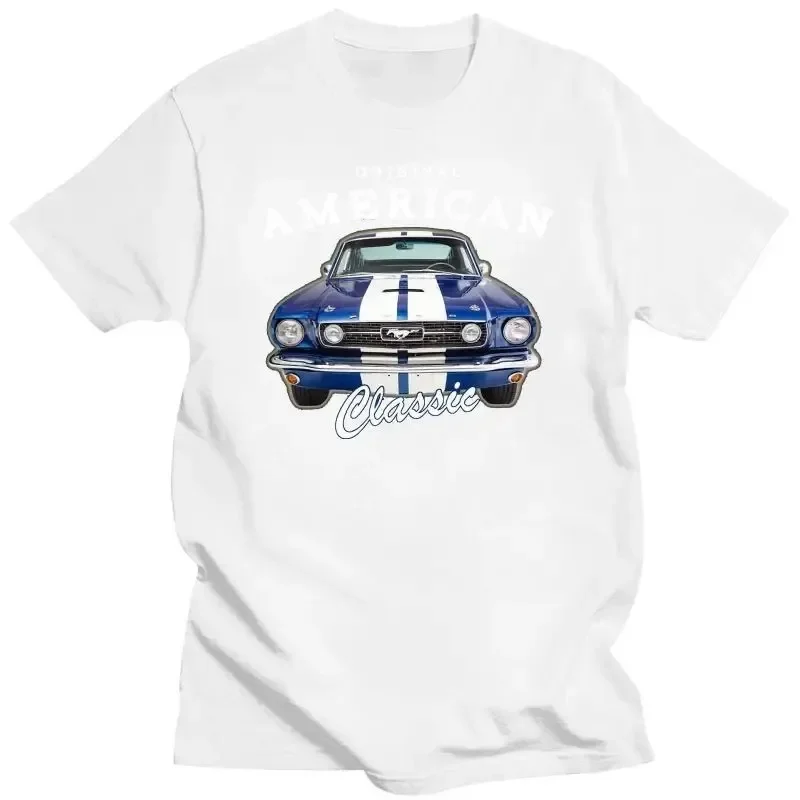 Camiseta de Mustang para hombre, ropa de verano, talla S-4XL, ocio, Primavera, gran oferta