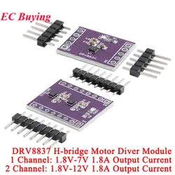 1Pc-5Pcs DRV8837 1 2 Channel DC H-bridge Motor Diver Module 1.8A Stepper Motor Board Overcurrent Protection Low Power Sleep Mode
