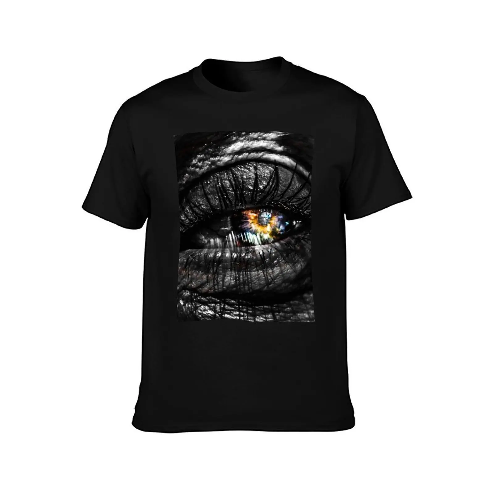 The Seeing Eye, and the Age Old Question T-Shirt Basic Short Sleeve T-Shirt for Men