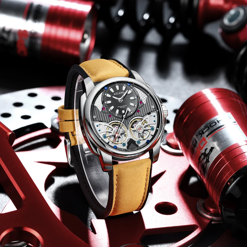 AILANG Double Tourbillon Serie - Tourbillon Movement Watch 评论和价格