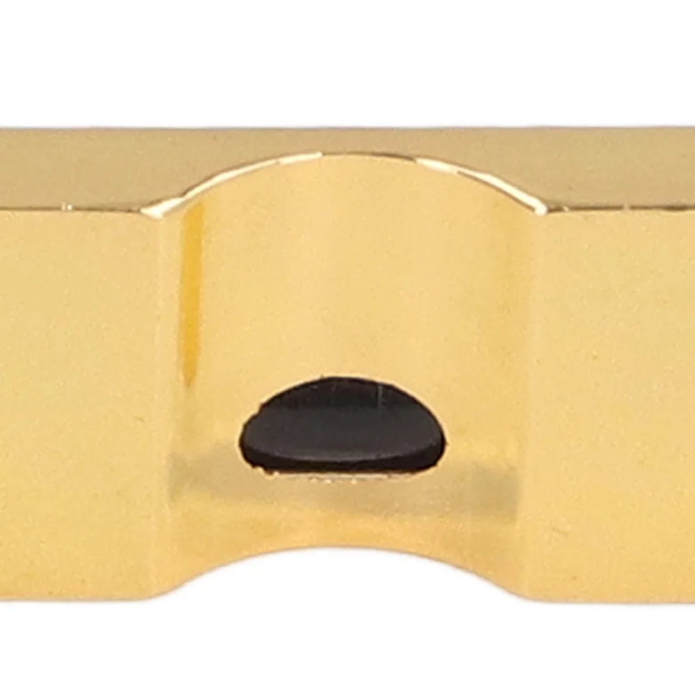 43mm Width Electric Guitar Roller Nut Golden/Silver Metal Material Guitar Nut Replacement With Screws Guitar Roller Nut Guide