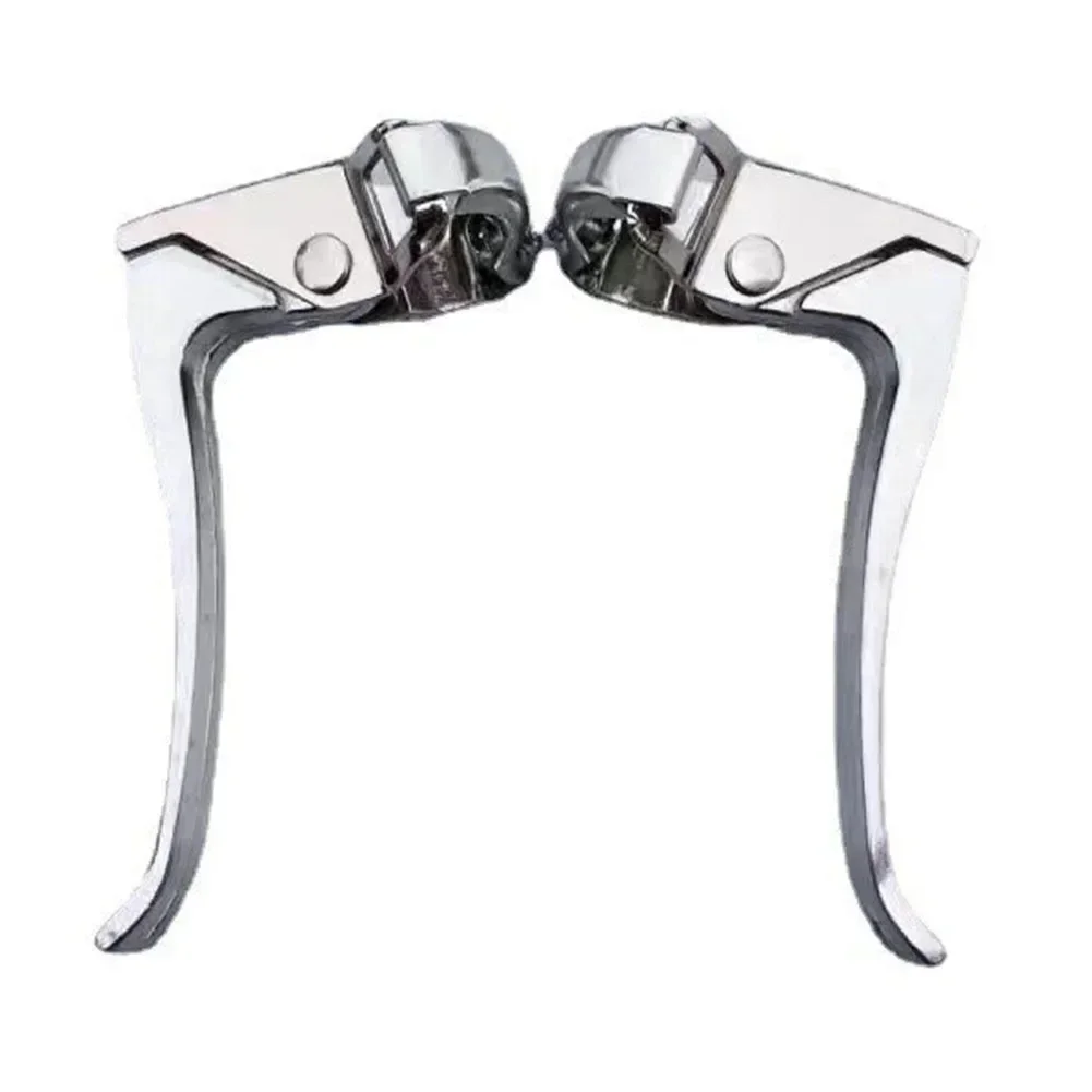 Mm Handbar Diameter Bike Ultralight Mountain Bike Brake Lever MTB Bicycle Pair Of Bike Brake Lever Silver Alloy