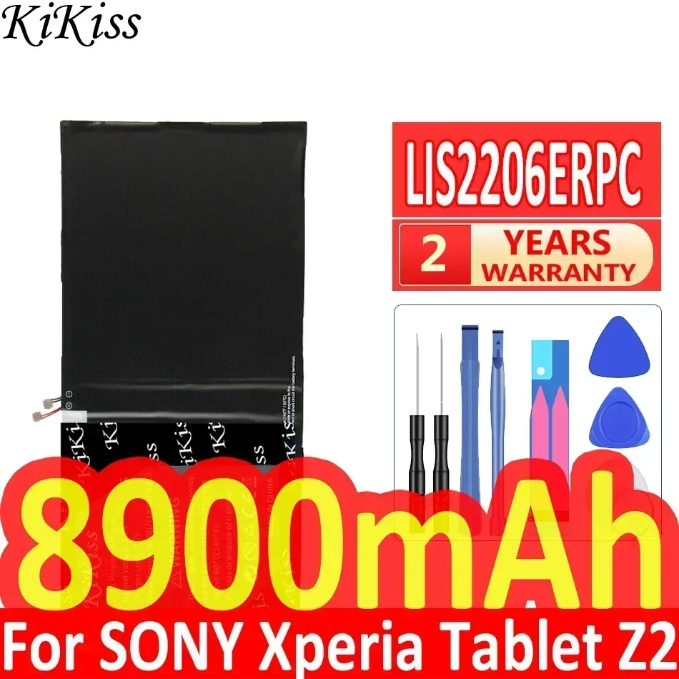 

Мощный аккумулятор KiKiss 8900 мАч LIS2206ERPC для планшета SONY Xperia Z2 SGP541CN SGP511 SGP512 SGP521 SGP541 SGP551