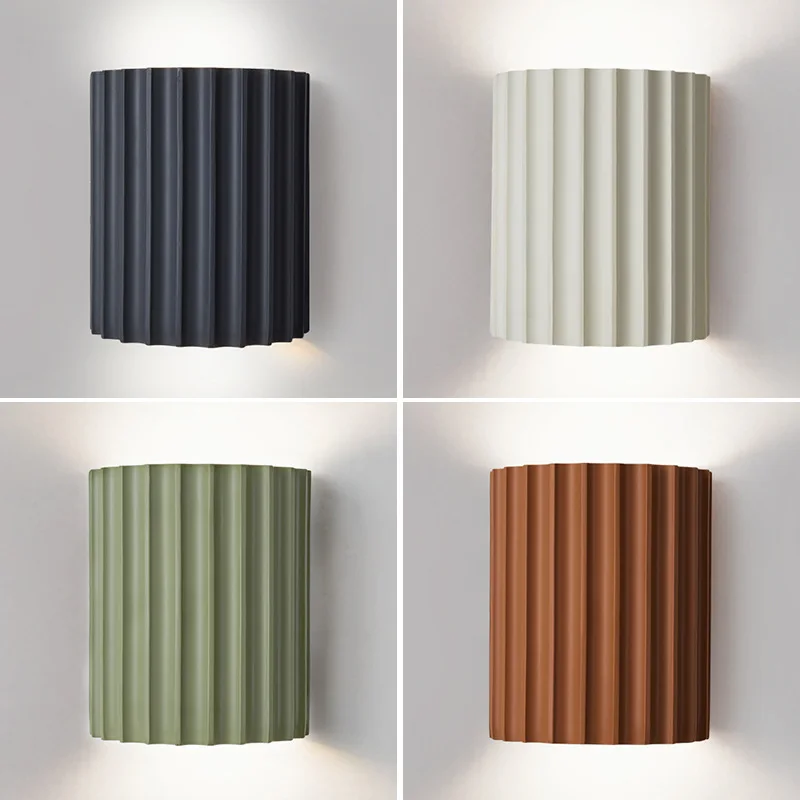 

Room Decor Bedroom Bedside Lamp, Macaron-style Children's, Main Bedroom Corridor Lamp, Living Room Wall Lamp