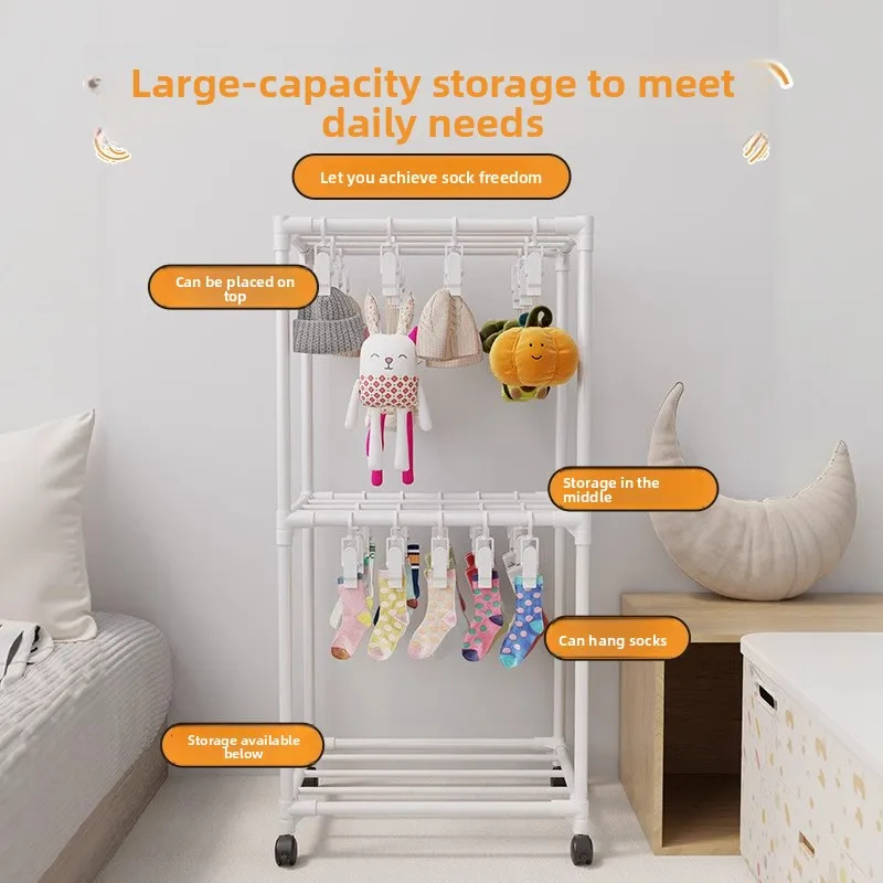 Storage artifact balcony floor drying rack drying rack