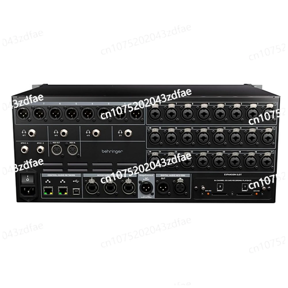 Behringer WING RACK Rackmount 48-Channel Digital Mixing Engine With 24 Midas PRO Preamps For Stage Audio Sound System