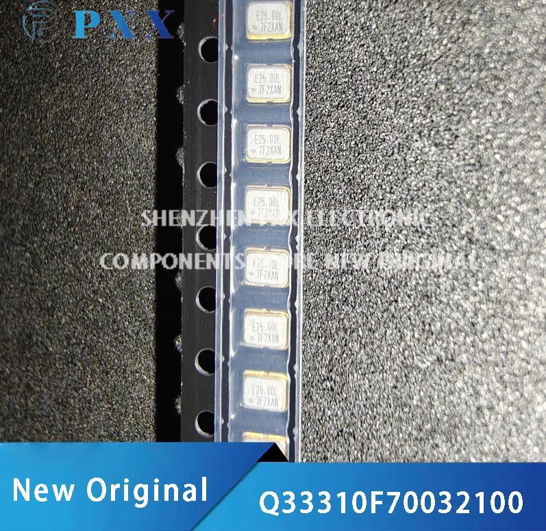 Q33310F70032100 Active, Crystal Oscillator 25MHz 3.3V ± 50ppm SMD3225-4P