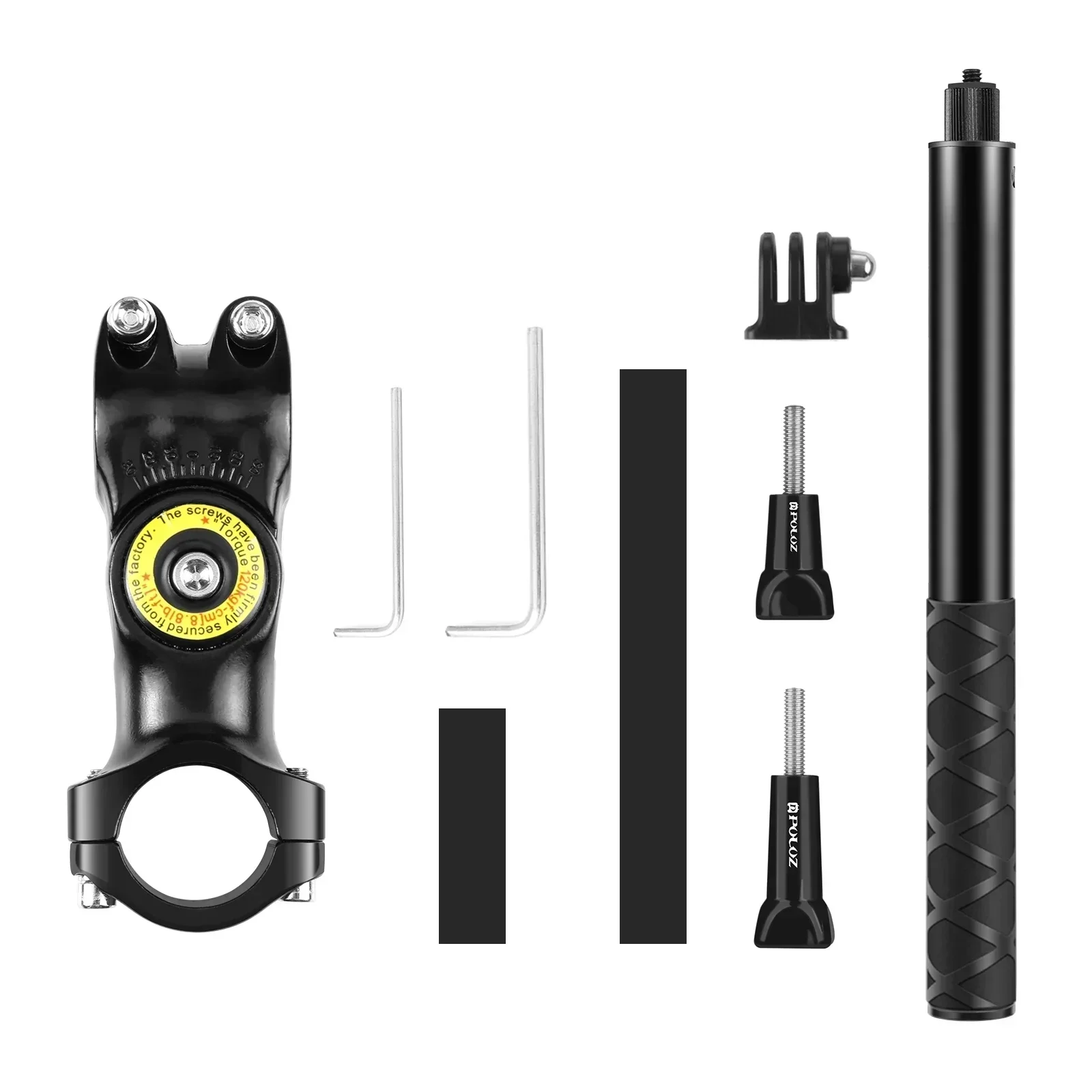 Motorfiets Fietsstuur Armatuur Mount Camera Beugel Adapter & Monopod Stand Voor Insta 360X3/EEN X2/EEN R/EEN RS