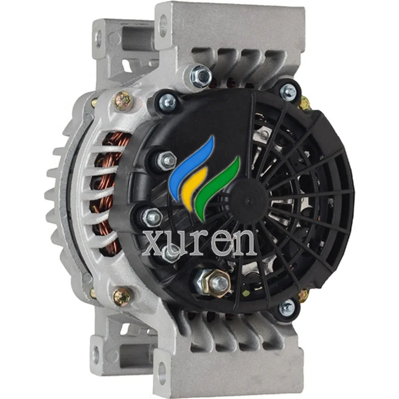 New 8600314 0124625066 28SI Alternator 12V 200AMP PAD MOUNT For DELCO REMY