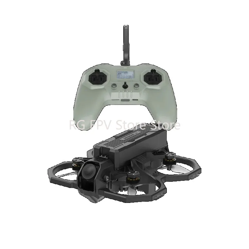 iFlight Defender 16 2S HD Cinewhoop Drone BNF with O3 Air Unit + Commando 8 Radio Transmitter - ELRS for FPV Kits