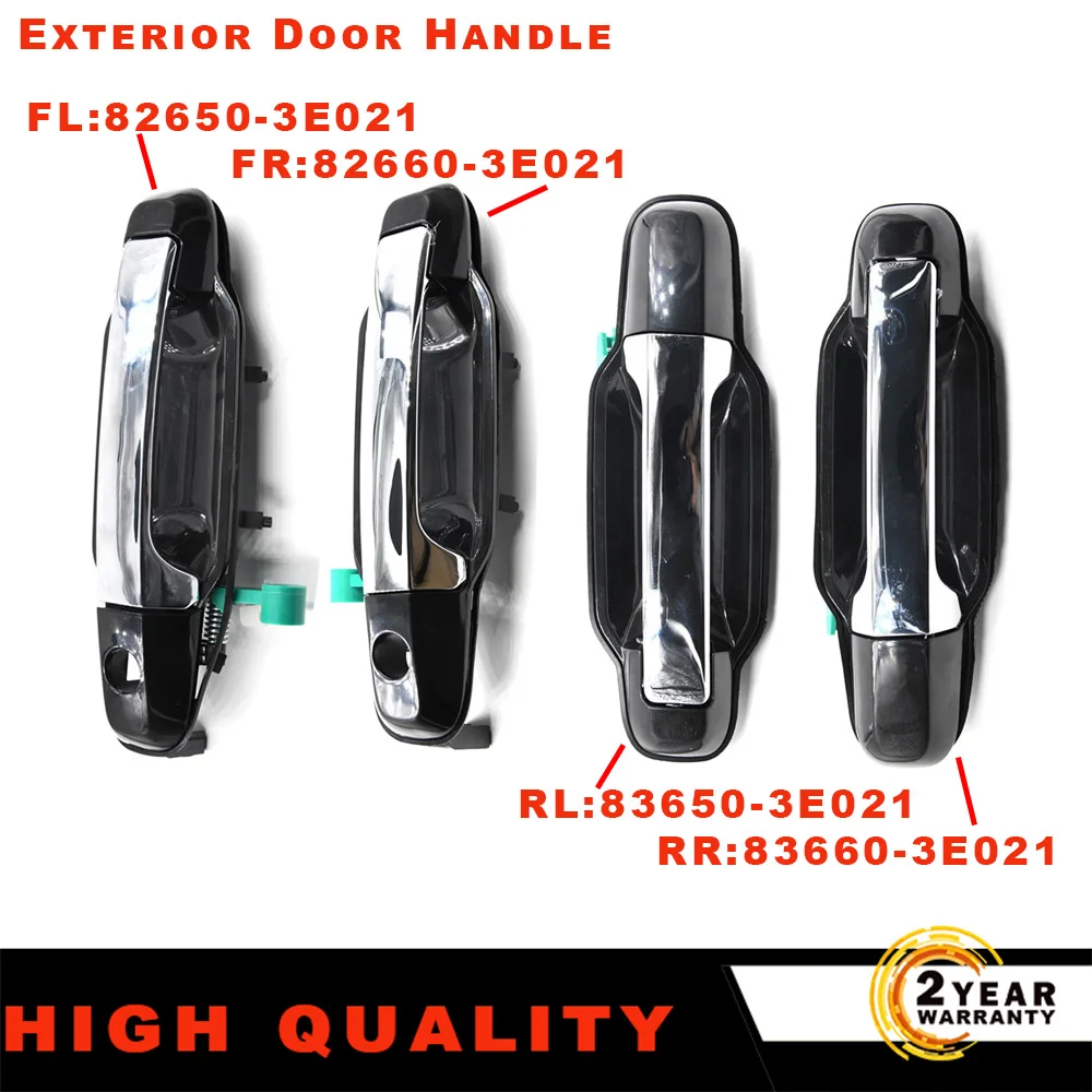 826503E021 826603E021 836503E01LHD Front Left/Right ABS Exterior Door Handle For Kia Sorento 2003 2004 2005 2006 2007 2008 2009